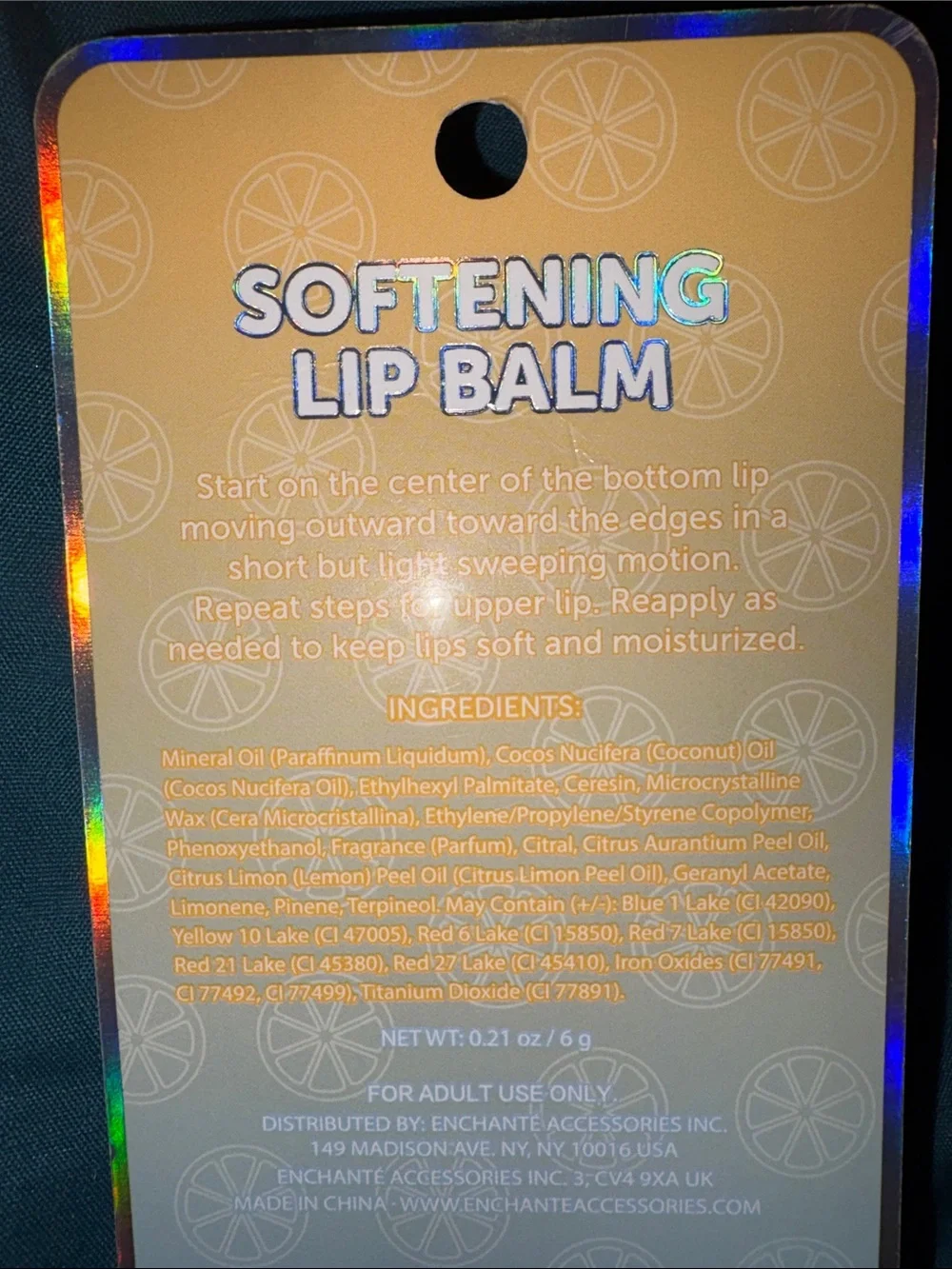 Big Cup-like Lip Balm - Lime - light green Softening Lip Balm - Cup Desig